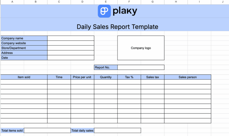 18 Free Daily Report Templates (Simple and Customizable)