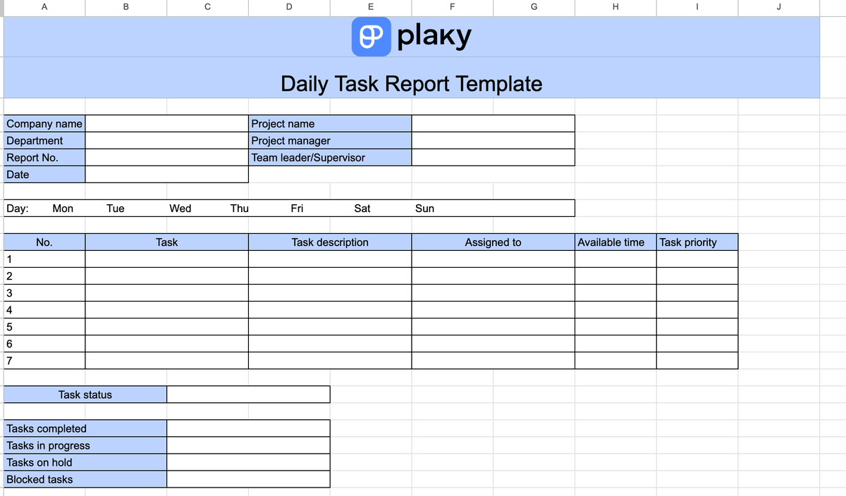 18 Free Daily Report Templates (Simple and Customizable)