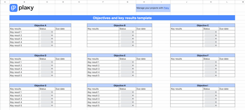 15 Google Sheets Templates for Effortless Project Management