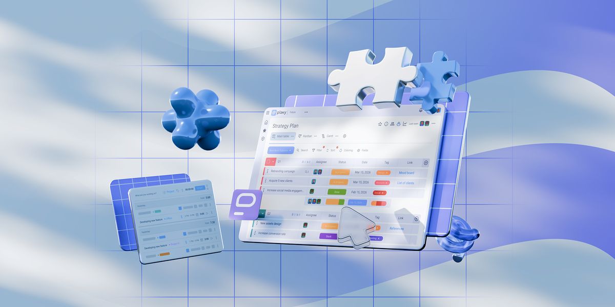 Track time with Plaky - cover