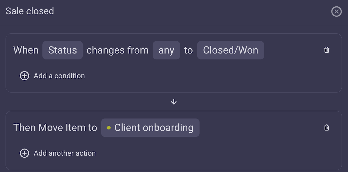 Set up hands-free task handoff in Plaky
