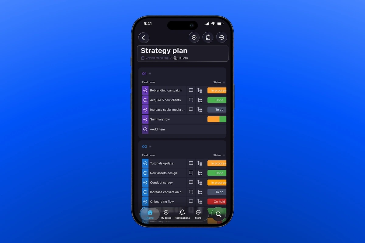 Add tasks to Plaky boards
