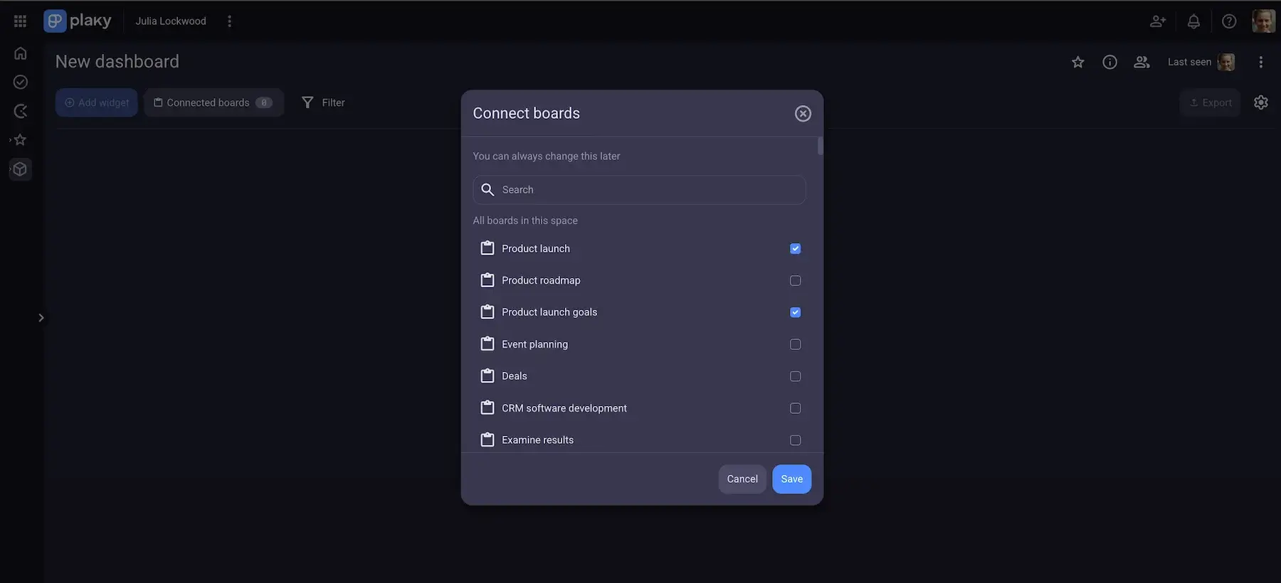 Connecting Plaky boards
